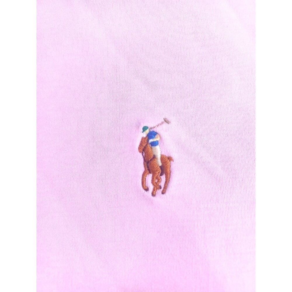 Polo Ralph Lauren Pink Shirt Mens XXL Classic Oxford Crewneck Short Sleeve - Picture 3 of 6